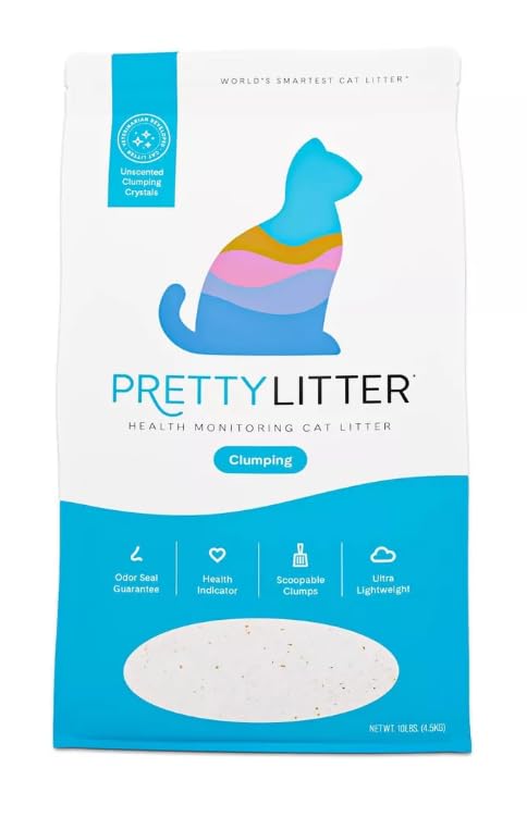 10 lb Unscented Silica Gel Cat Litter M495