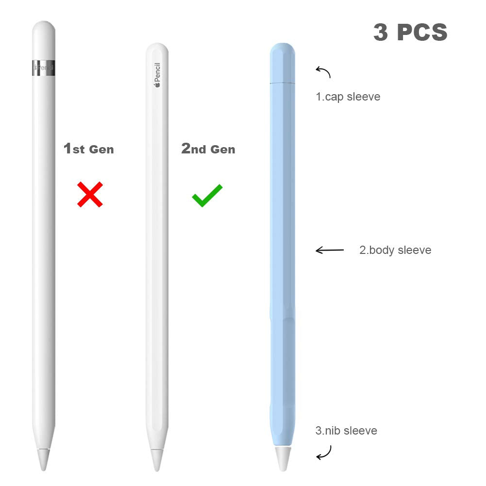 Blue Apple Pencil Case with Nib Cover G705914