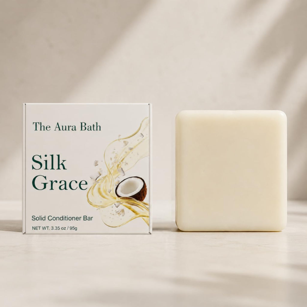 Shampoo and Conditioner Bar Set Sulfate-Free 2-Pack H697