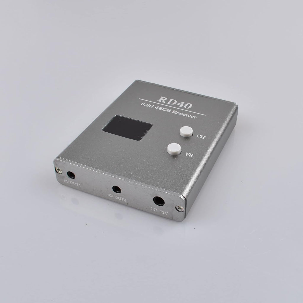 5.8GHZ 48Channel RD40 Raceband Dual Diversity Receiver with A/V and Power Cables X3209