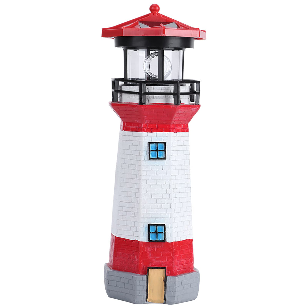 Solar Powered LED Lighthouse K6397