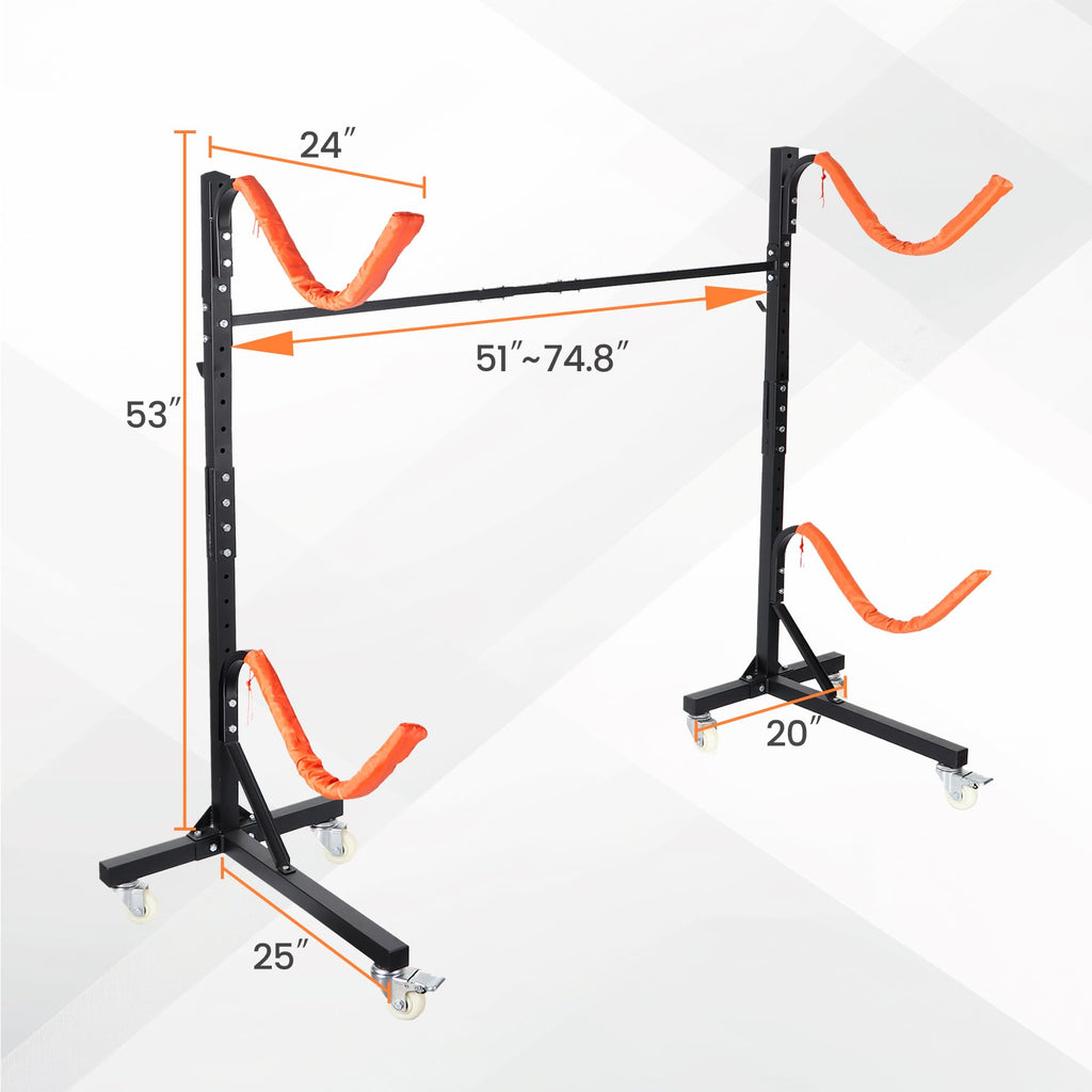 Freestanding Kayak Storage Rack Y73592