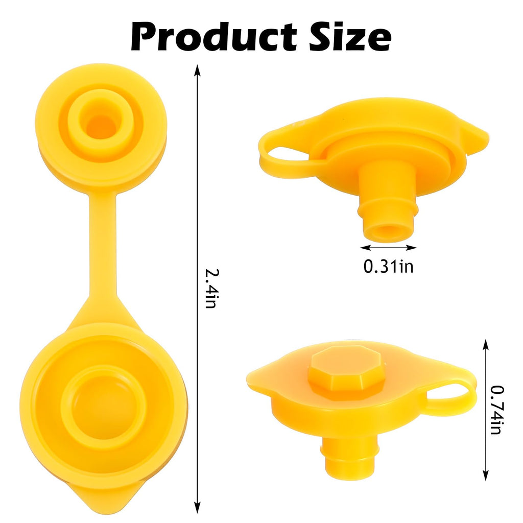 12PCS Yellow Gas Can Vents M321