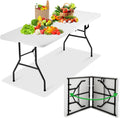 White 6FT Folding Table L946275