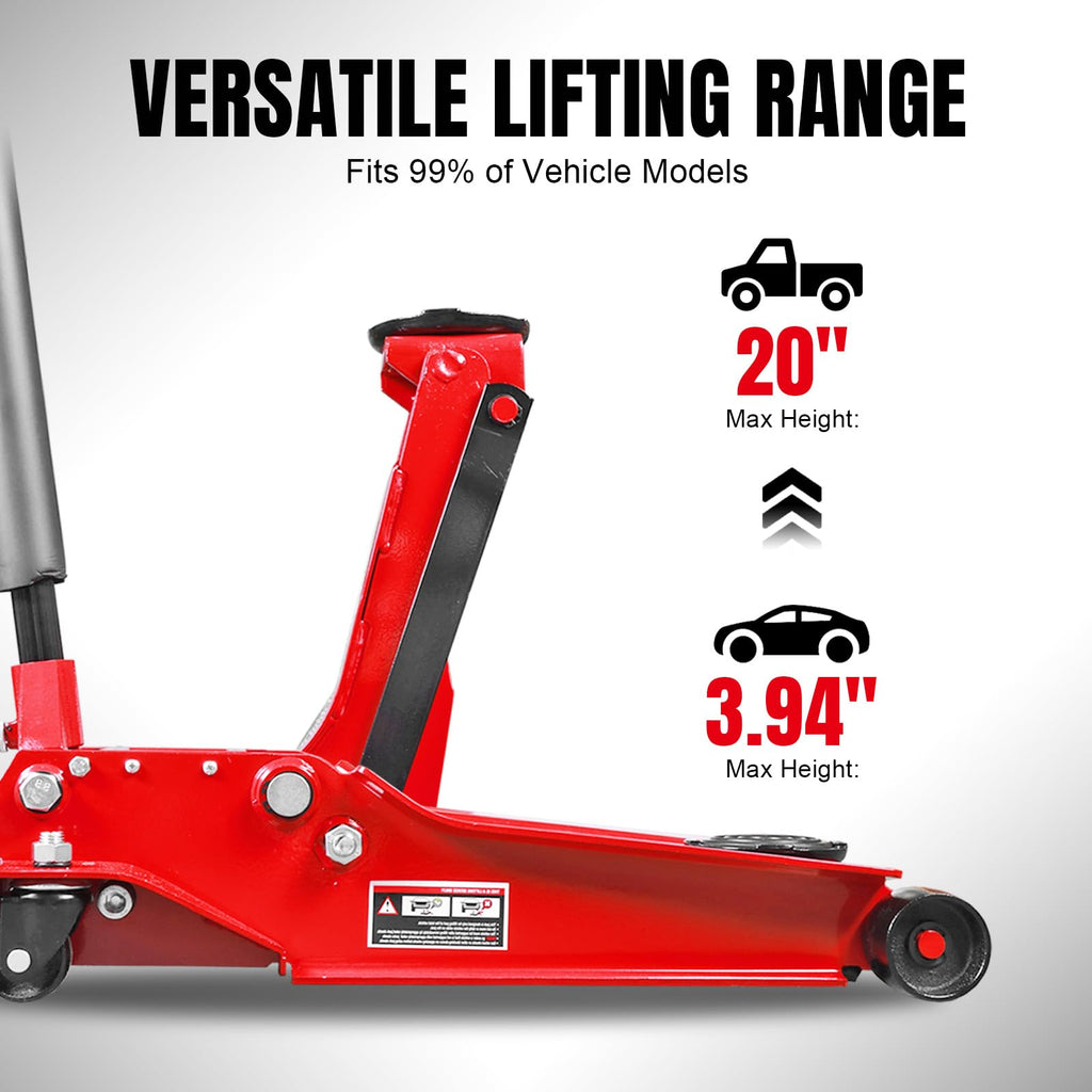 4 Ton Hydraulic Low Profile Floor Jack A6759
