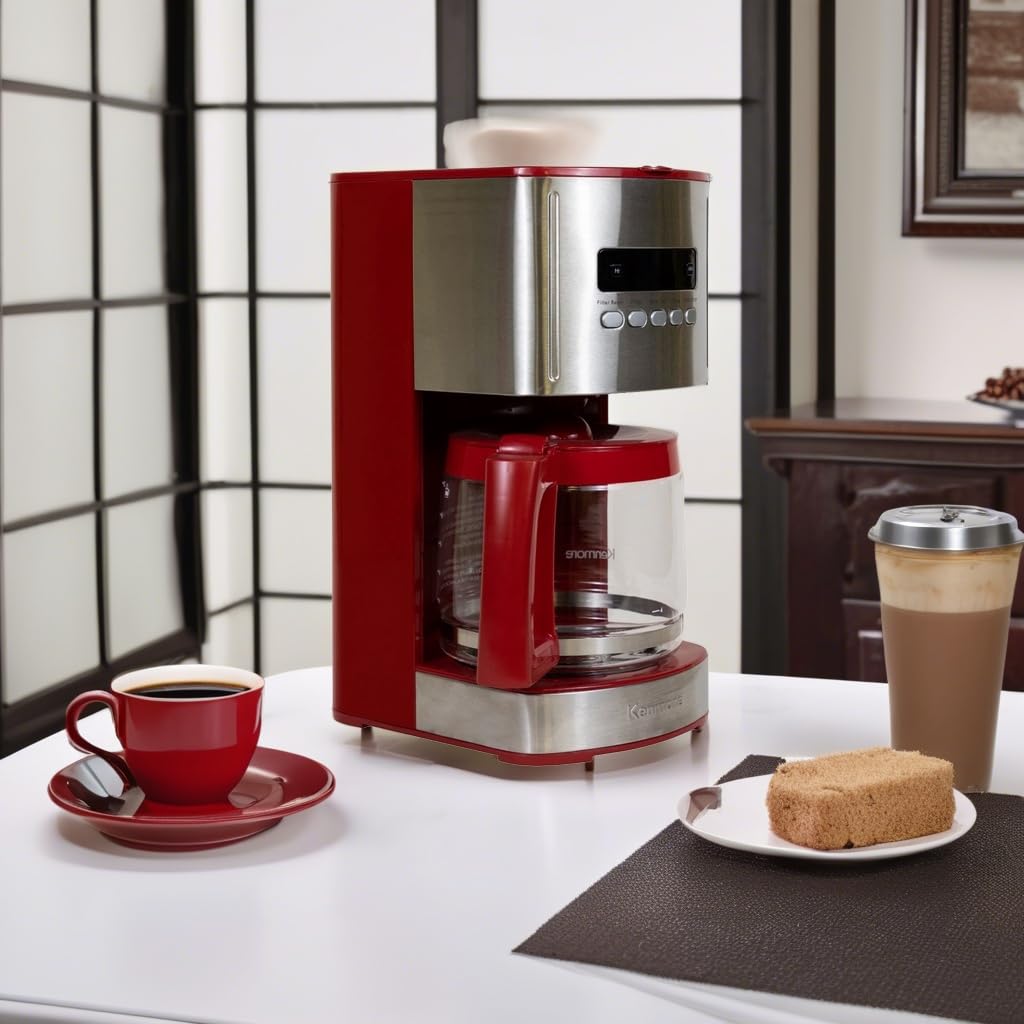 12 Cup Programmable Drip Coffee Maker with Glass Pot C11290