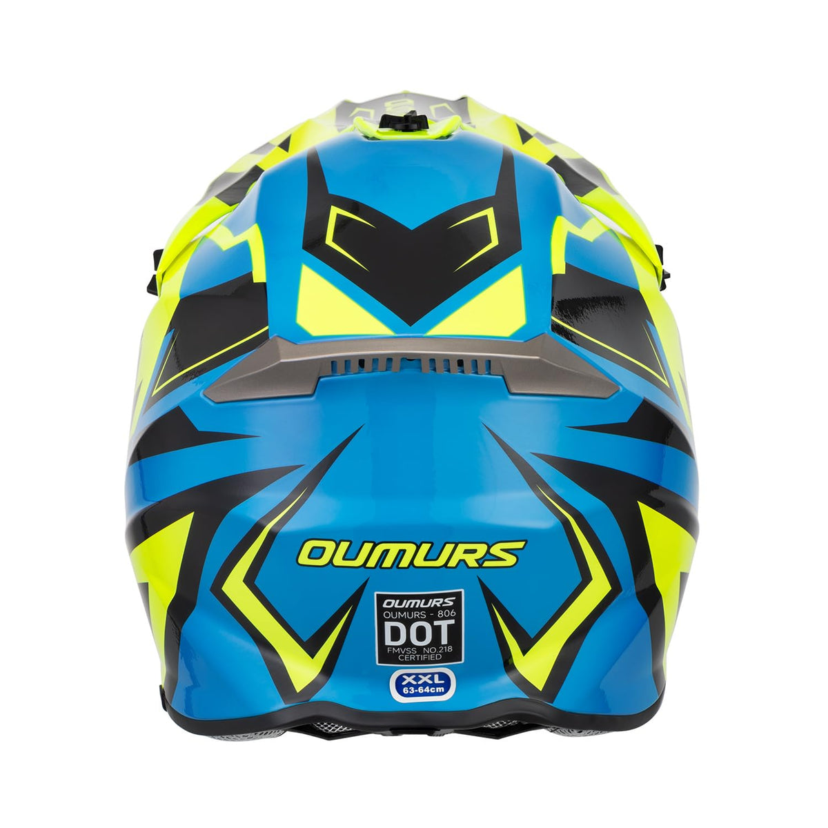 Adult ATV Dirt Bike Helmet with Goggles Gloves & Mask Adjustable Sun Visor Y20085