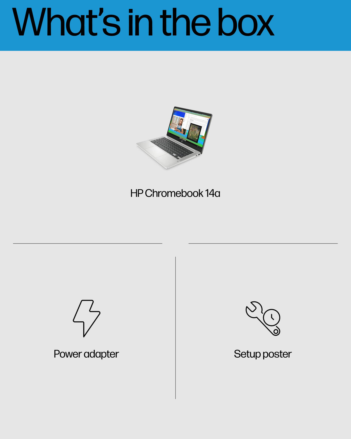 14 Laptop, Intel Celeron N4120, 4 GB RAM, 64 GB eMMC, Chrome OS, Mineral Silver M1517