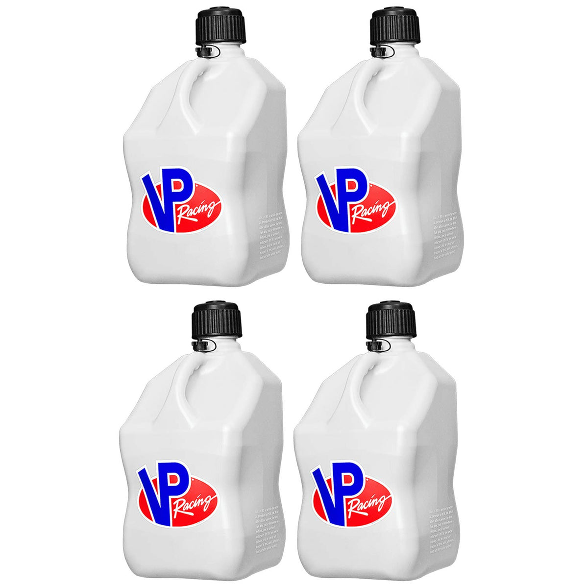 White Square Motorsport Container 5 Gallon 4 Pack G713