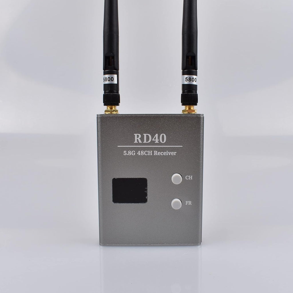 5.8GHZ 48Channel RD40 Raceband Dual Diversity Receiver with A/V and Power Cables X3209