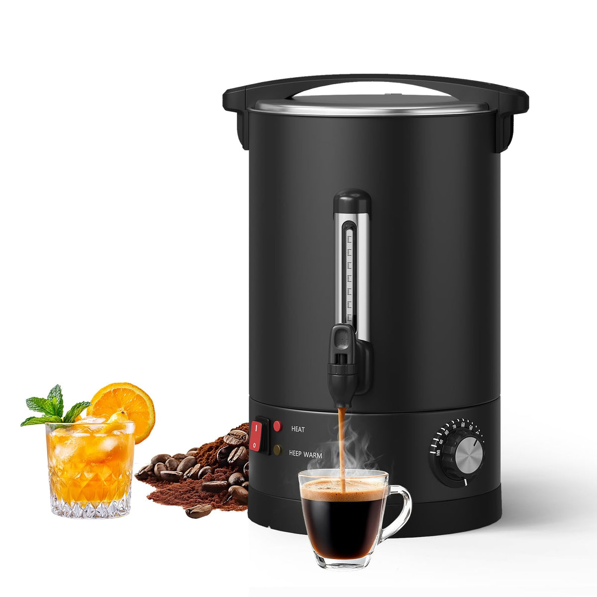 12 L Double Wall Stainless Steel Coffee Urn B12258