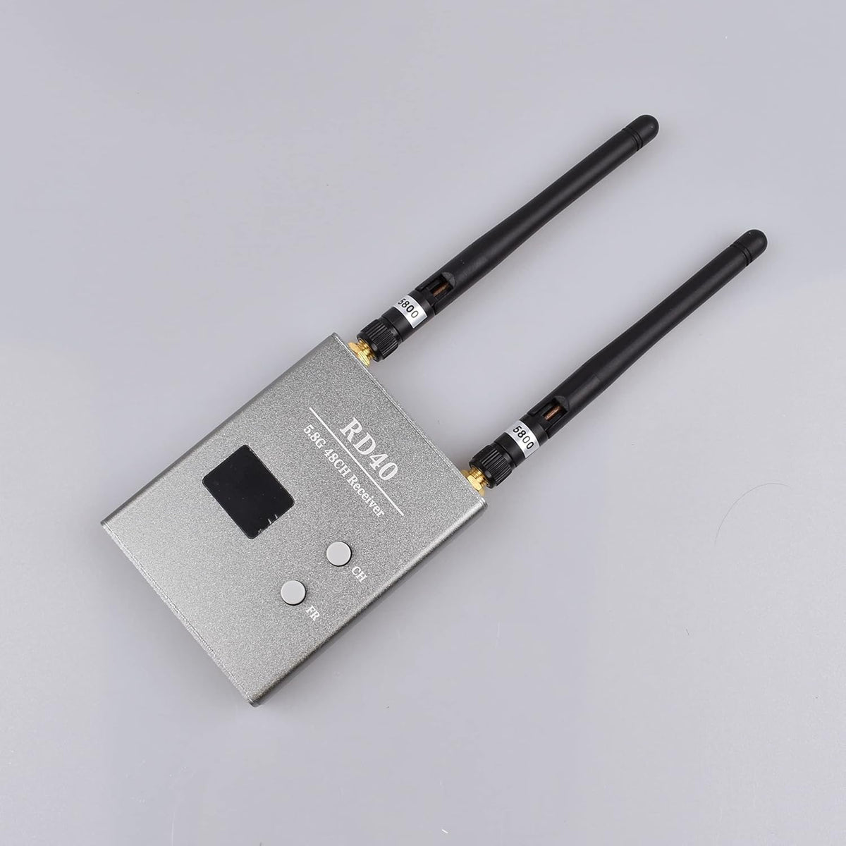 5.8GHZ 48Channel RD40 Raceband Dual Diversity Receiver with A/V and Power Cables X3209