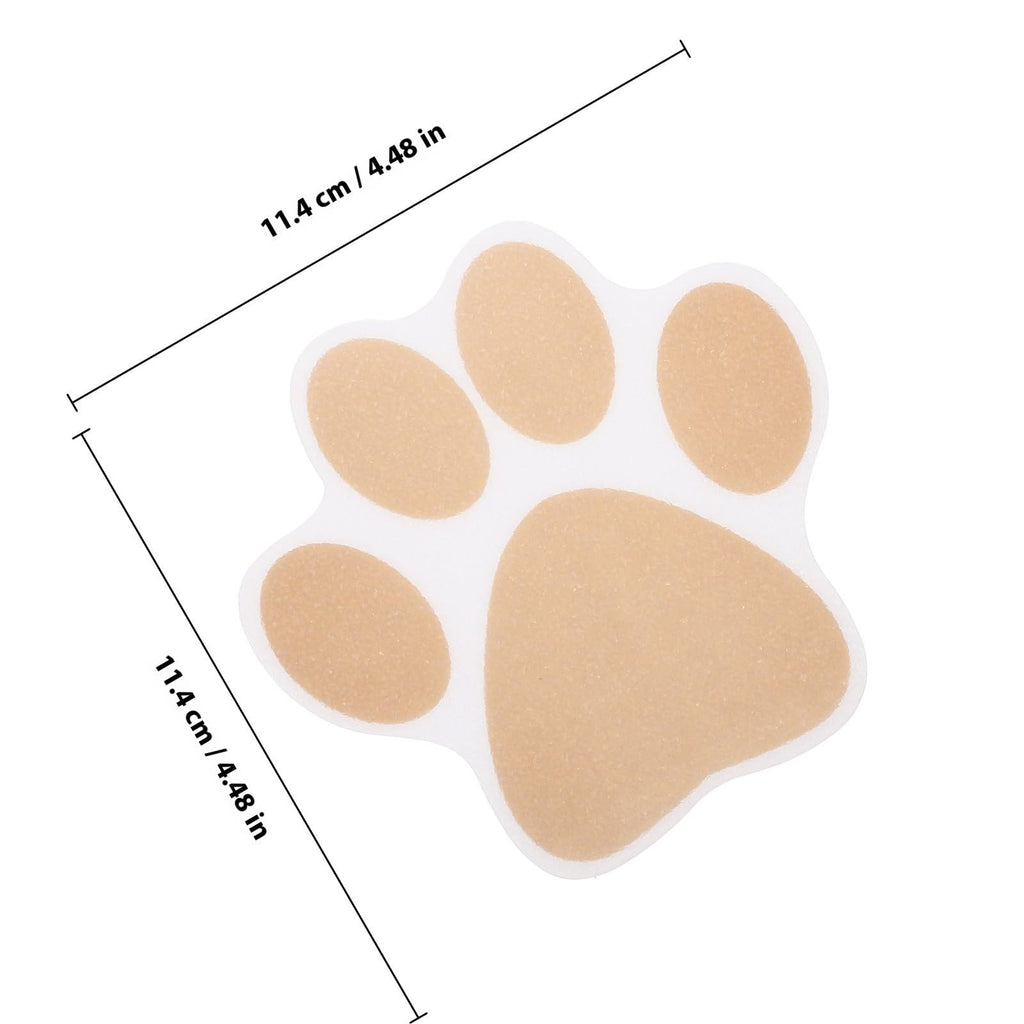 Gold Dog Paw Bathtub Sticker 20 Pack P99056