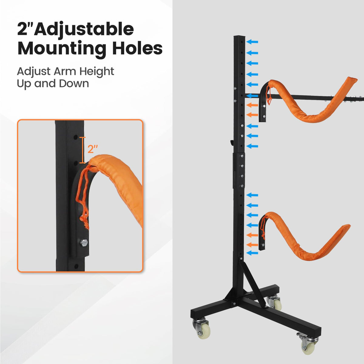 Freestanding Kayak Storage Rack Y73592