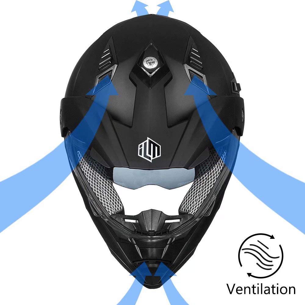 Full Face Dirt Bike ATV Helmet DOT Certified N8245