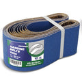 4" x 36" Zirconia Sanding Belts, 10 PCS Assorted Grits P92959