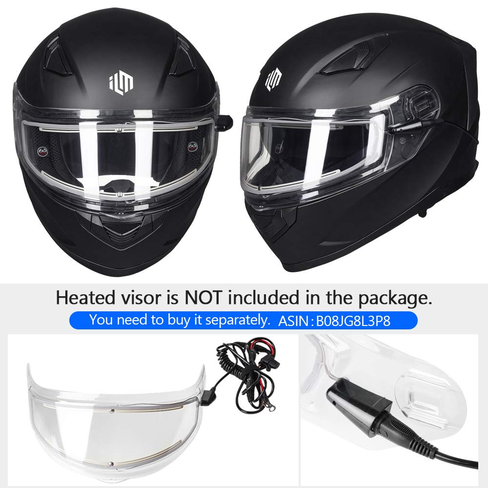 Full Face Motorcycle Helmet DOT Anti-Fog Pinlock X187402