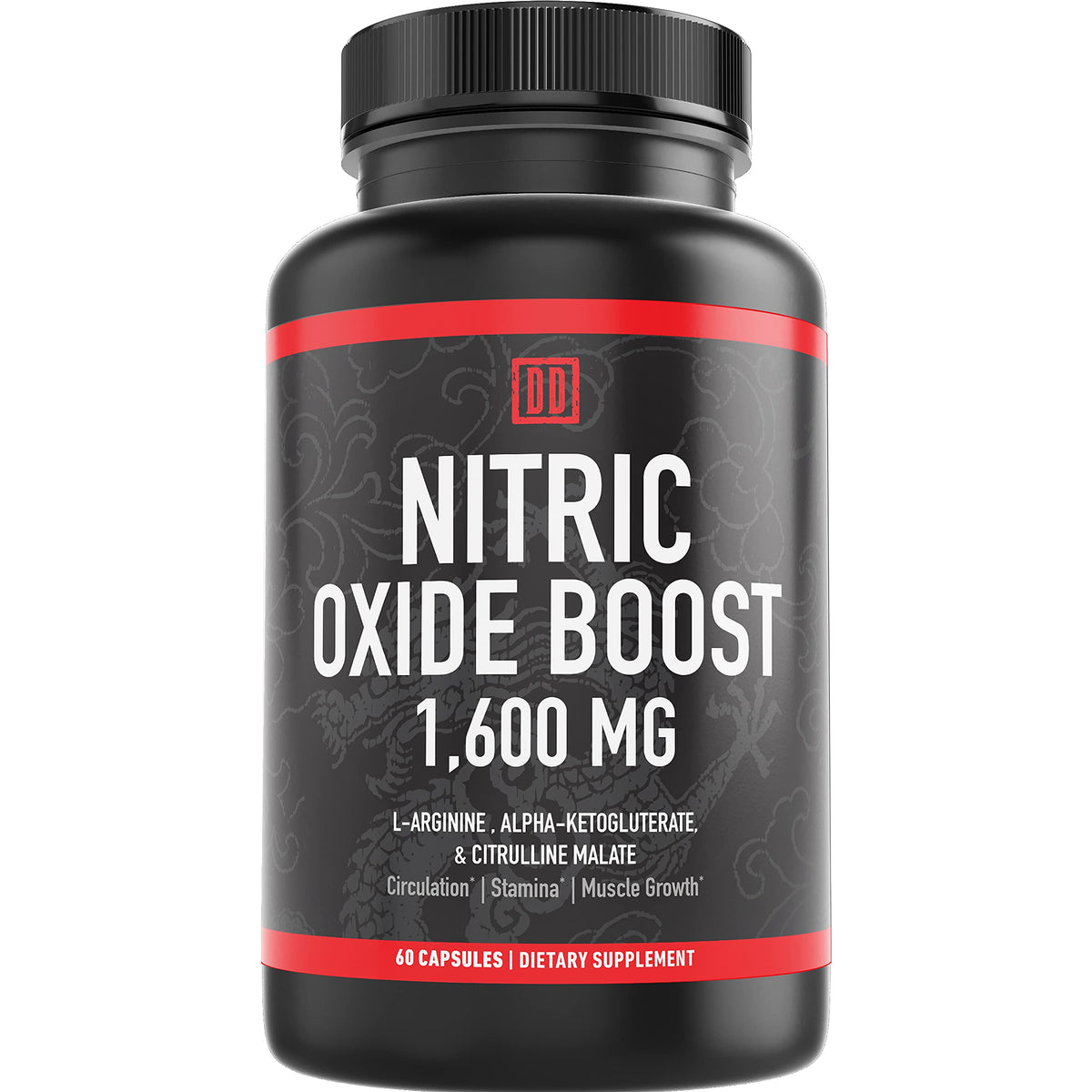 Nitric Oxide Booster Supplement 1600mg 60 Count Q7200