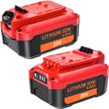 20V 6000mAh Replacement Battery 2 Packs G965472