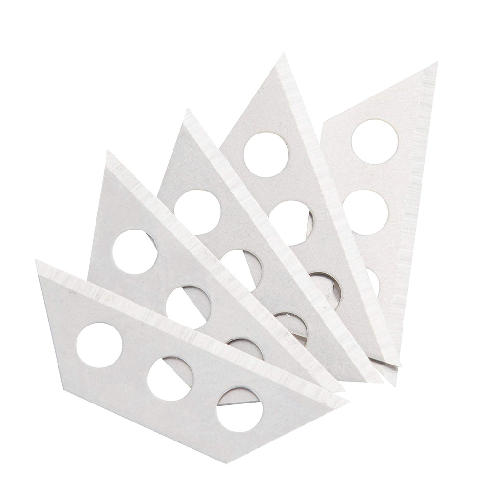 5 Pc Mini Utility Knife Blades 1095 Steel Q78396