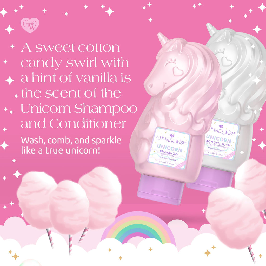 Unicorn Shampoo + Conditioner Tropical Beach Scent 2 x 12 Fl Oz E11928