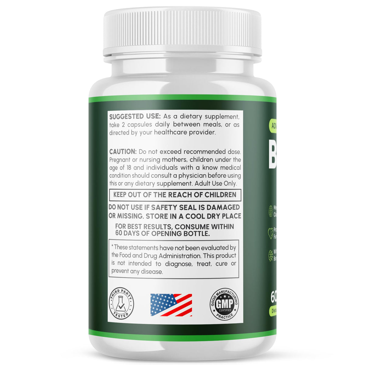Brain Mary Capsules 5-Pack 300 Capsules M570031