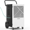155 Pints Commercial Dehumidifier with Pump, Drain Hose and Washable Filter E523