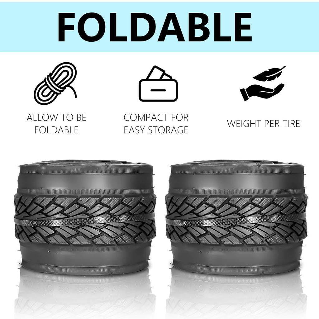 Foldable Road Bike Tires and Inner Tubes 2-Pack J177162