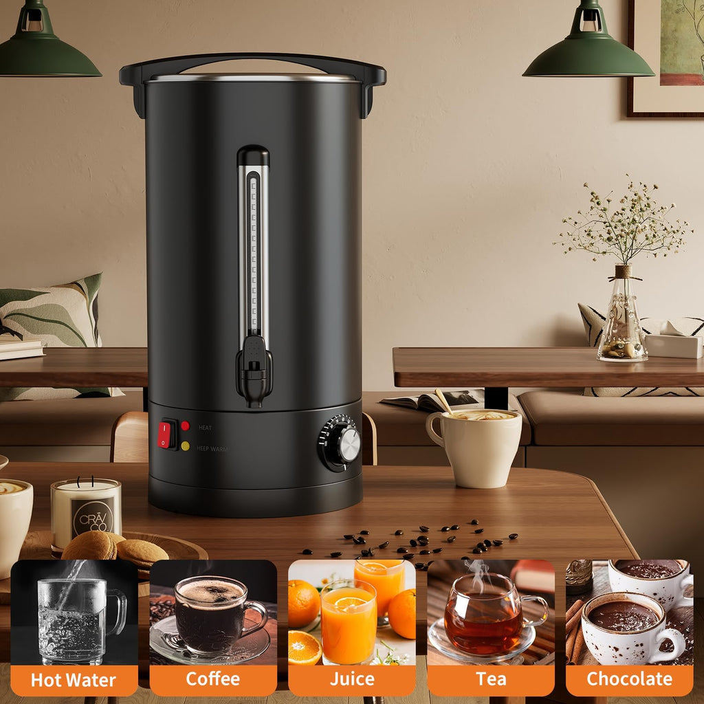 12 L Double Wall Stainless Steel Coffee Urn B12258