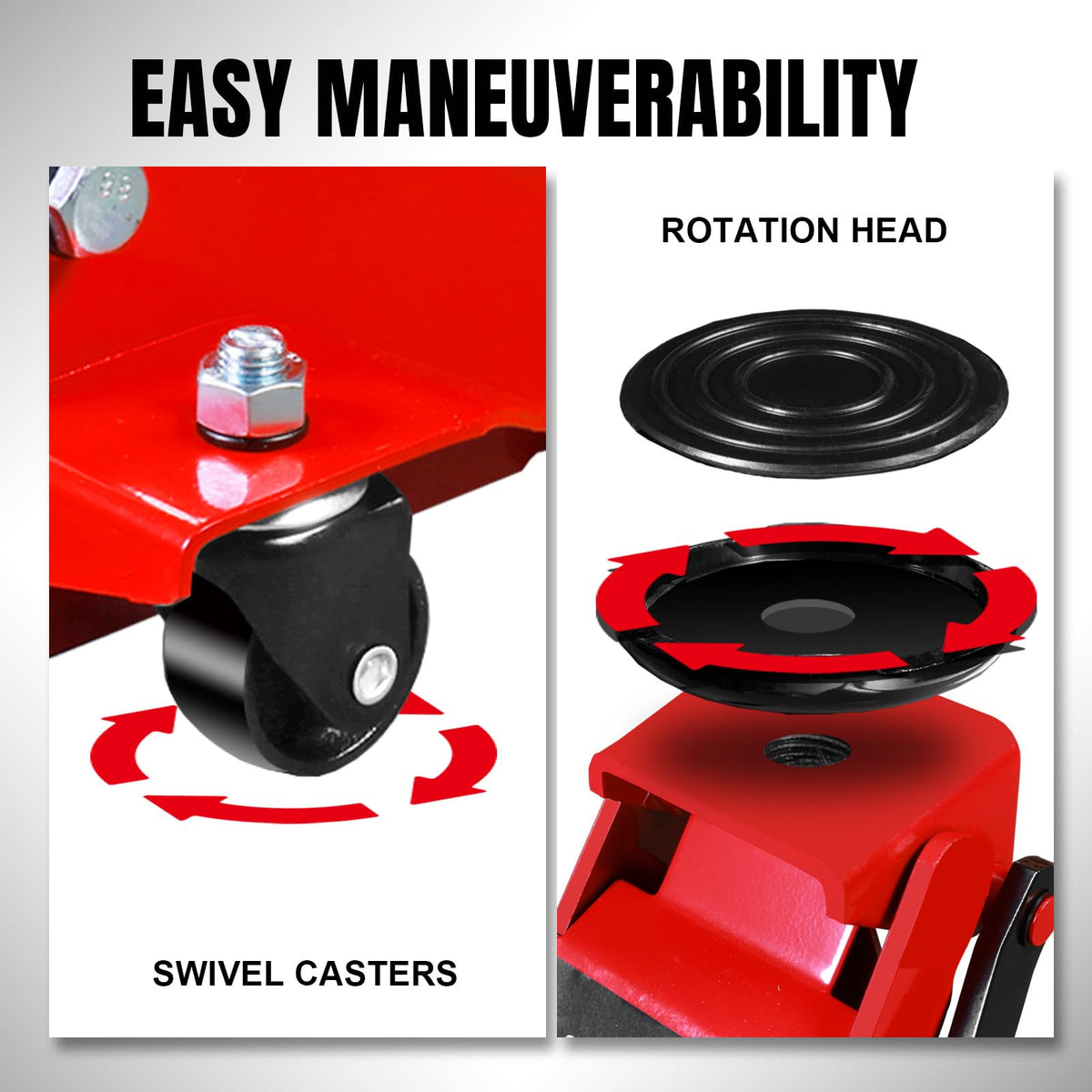 4 Ton Hydraulic Low Profile Floor Jack A6759