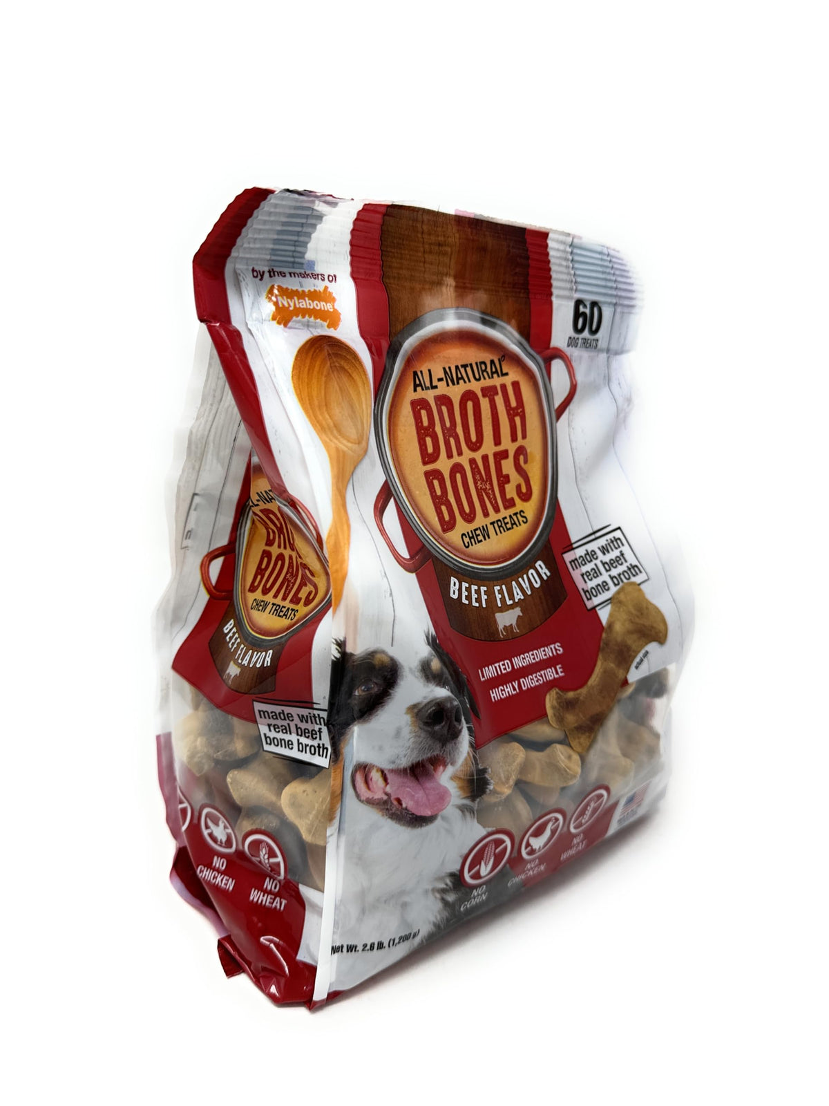 Beef Broth Bones for Dogs 60 Count U3048