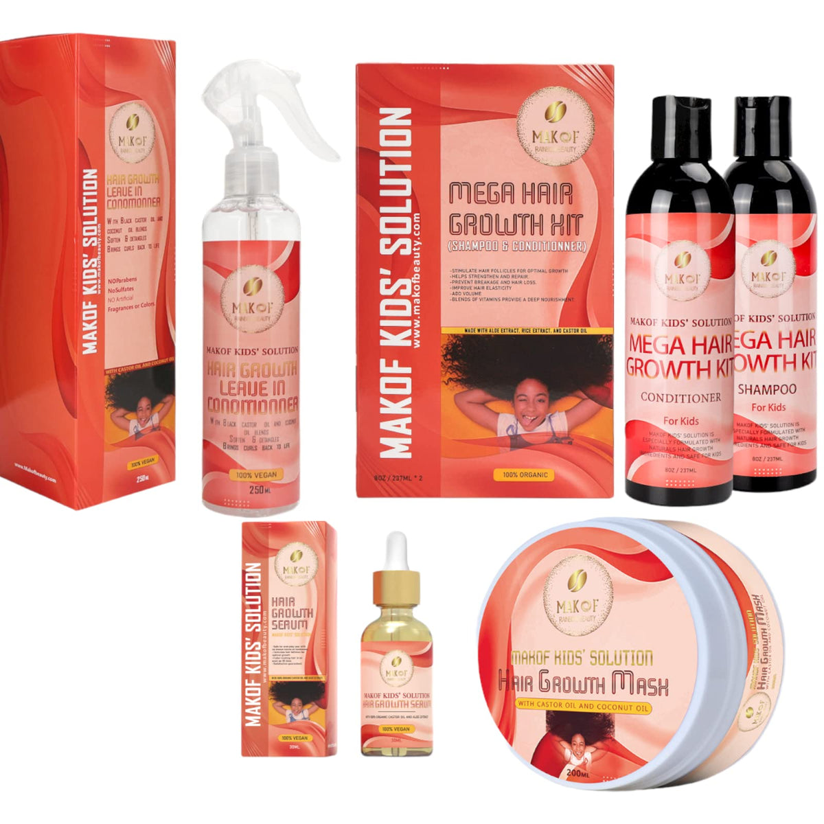 Kids Hair Growth Shampoo & Conditioner K982