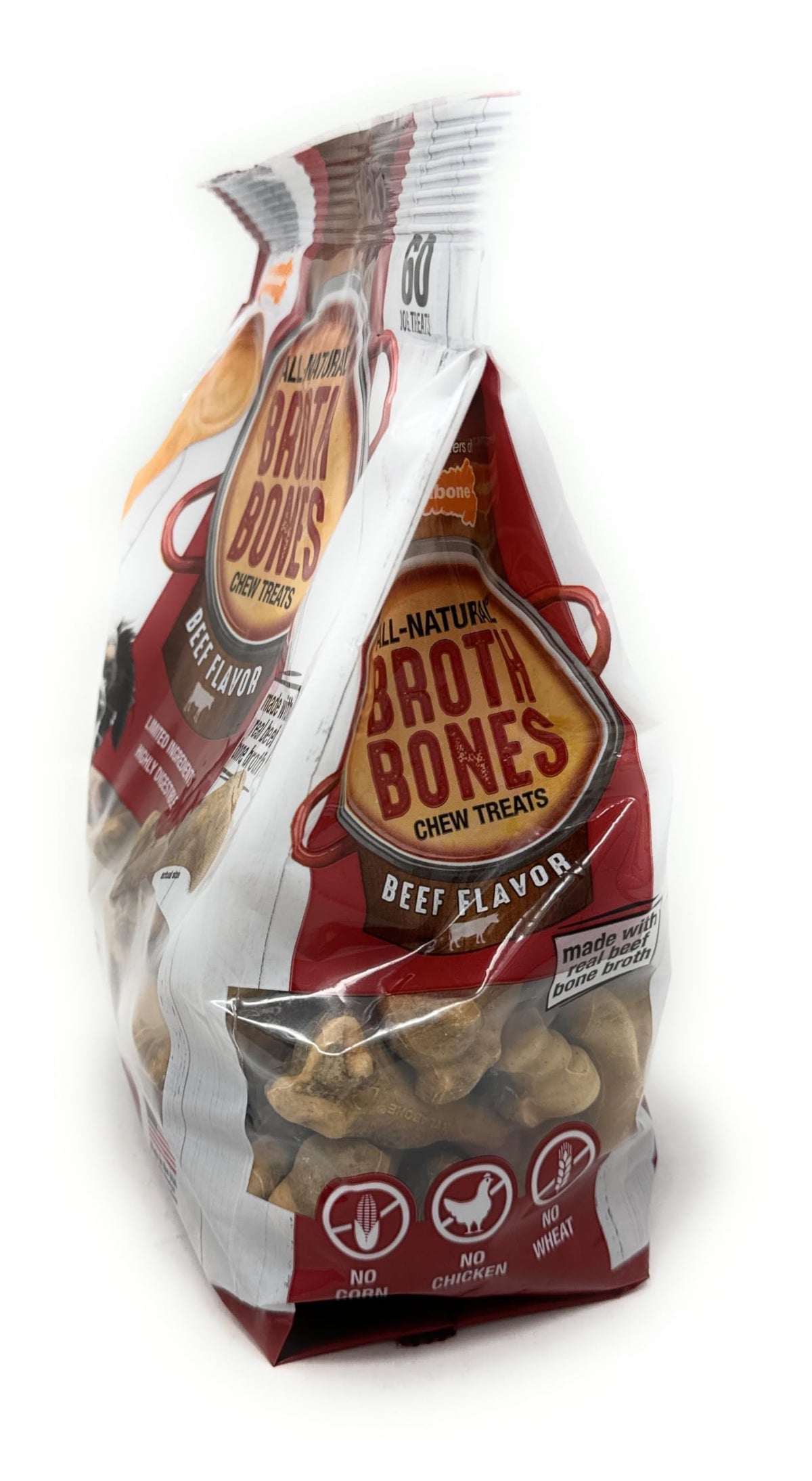 Beef Broth Bones for Dogs 60 Count U3048