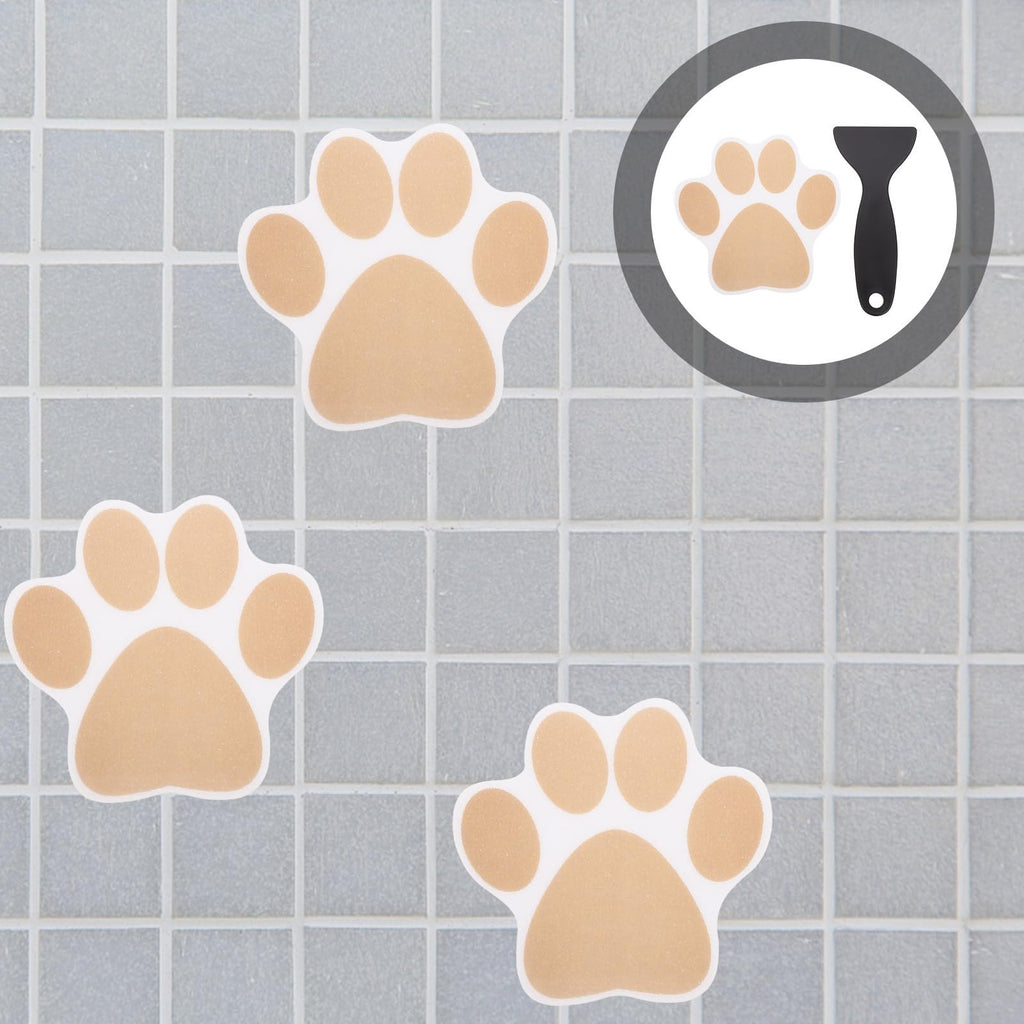 Gold Dog Paw Bathtub Sticker 20 Pack P99056