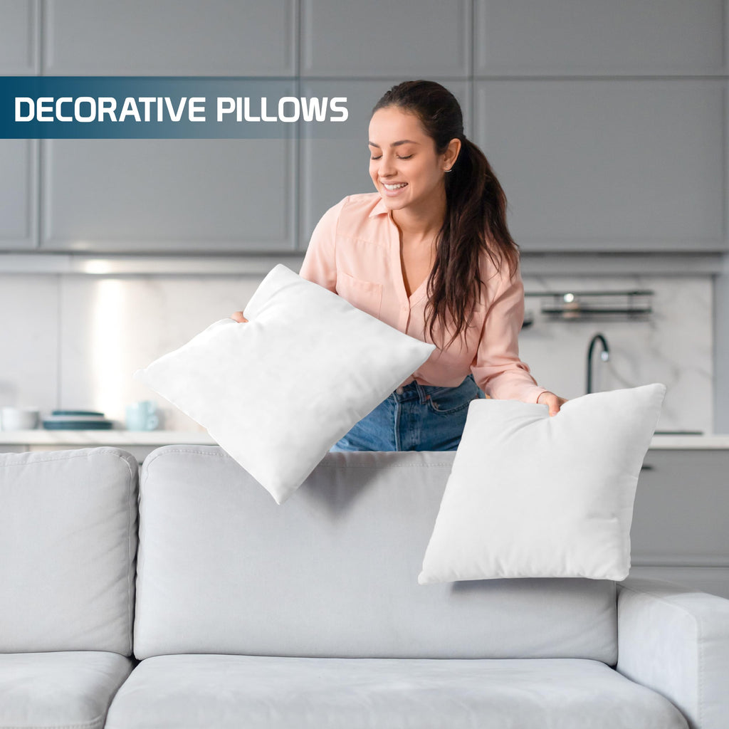 18x18 Decorative Pillow Inserts Set of 4 Z768045