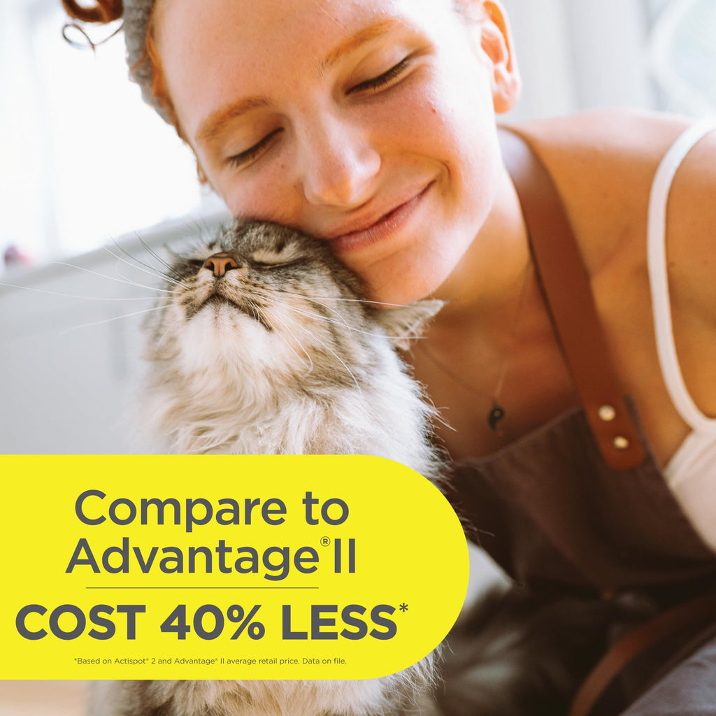 Flea Treatment for Small & Medium Cats 5-9 lbs, 6 Doses M790345