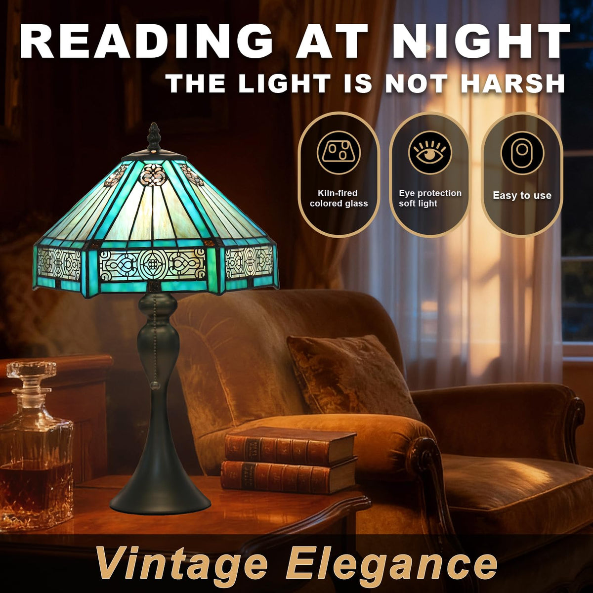 Stained Glass Table Lamp O289552