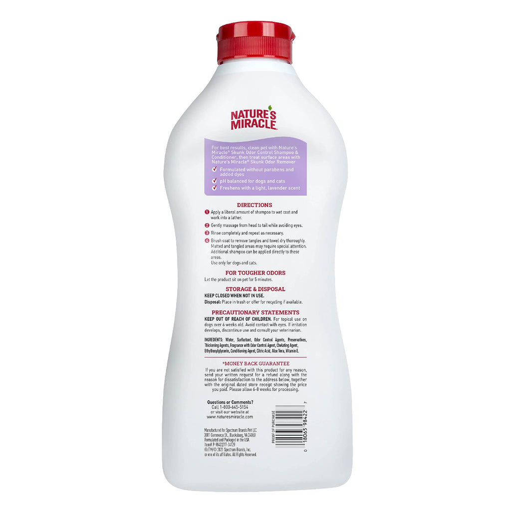 Skunk Odor Control Shampoo & Conditioner, 32 oz I39406