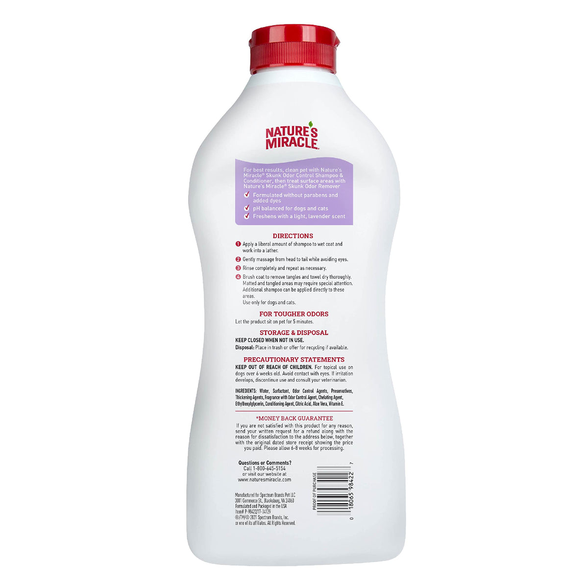 Skunk Odor Control Shampoo & Conditioner, 32 oz I39406