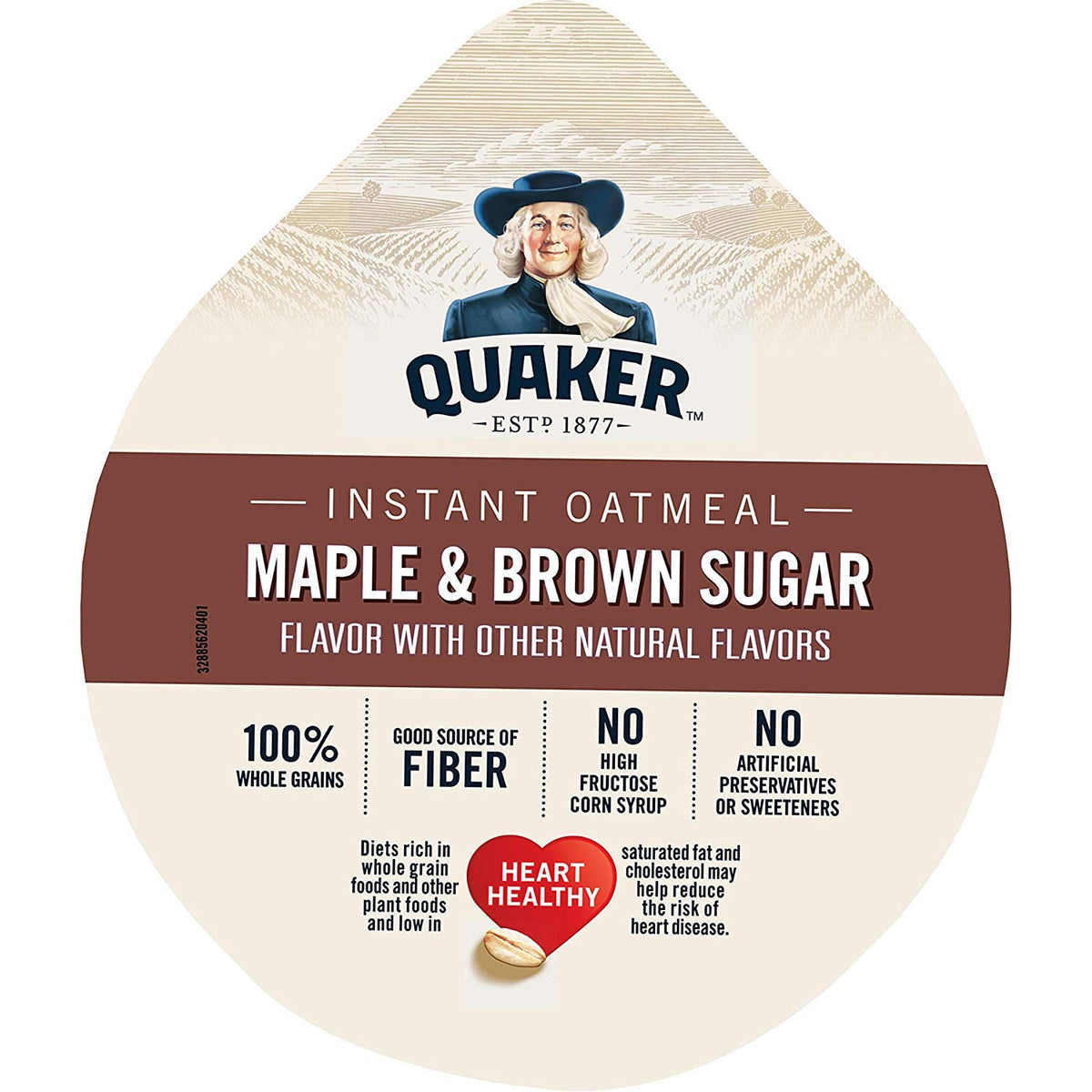 Instant Oatmeal Maple Brown Sugar 1.69oz Pack of 3 U979