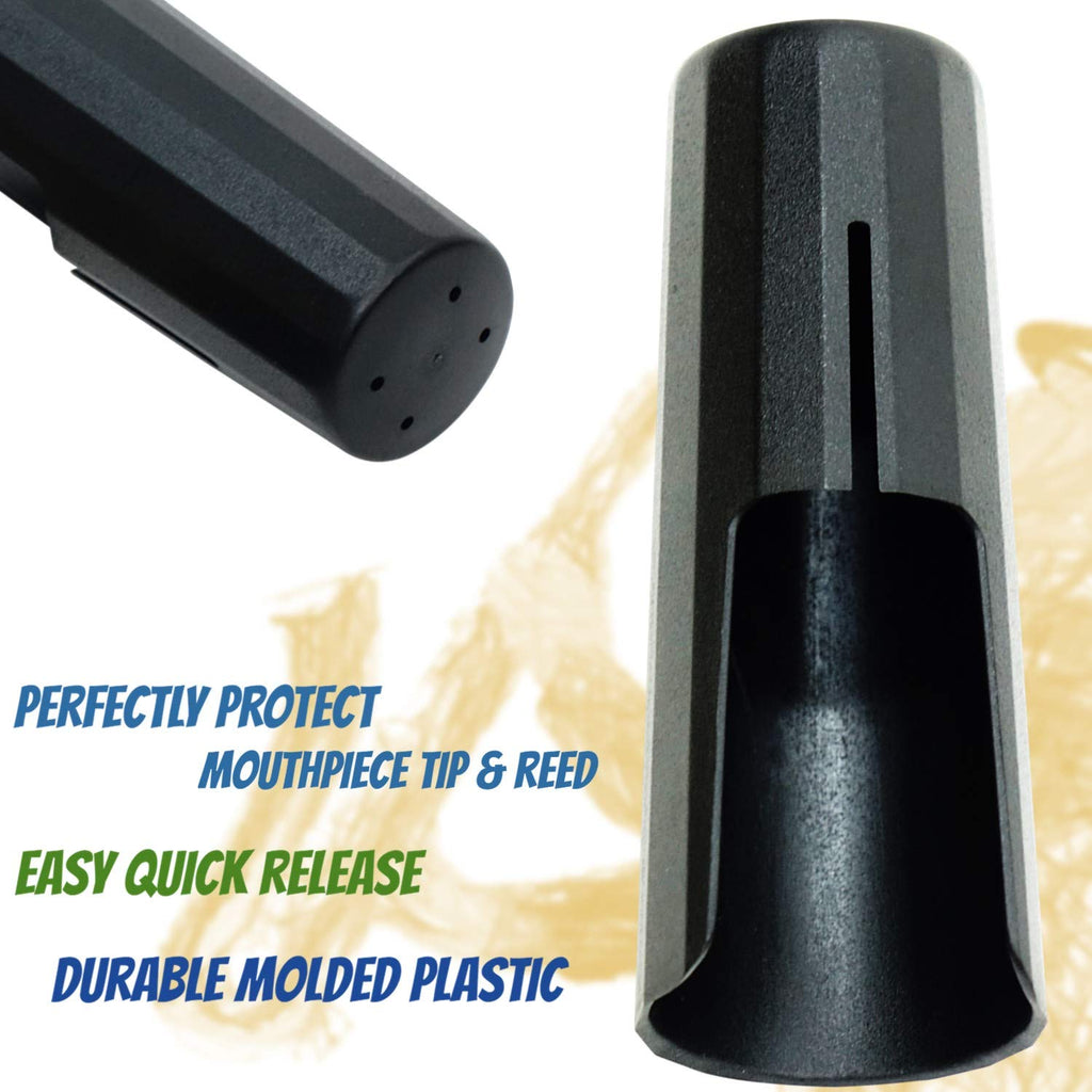 Baritone Saxophone Mouthpiece Kit Standard Set with ABS 4C Mouthpiece H8835