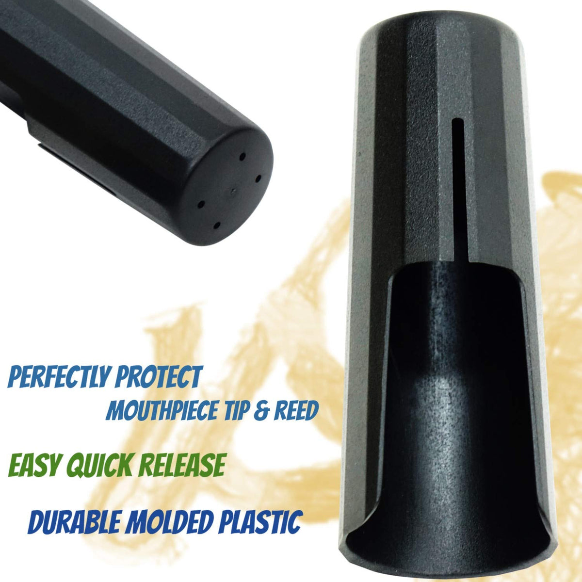 Baritone Saxophone Mouthpiece Kit Standard Set with ABS 4C Mouthpiece H8835