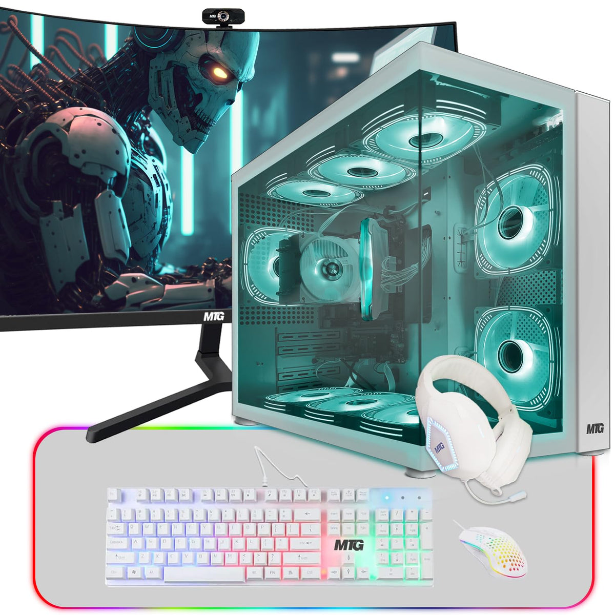 Gaming Tower PC, i5 8th Gen, 16GB RAM, 1TB Nvme R311
