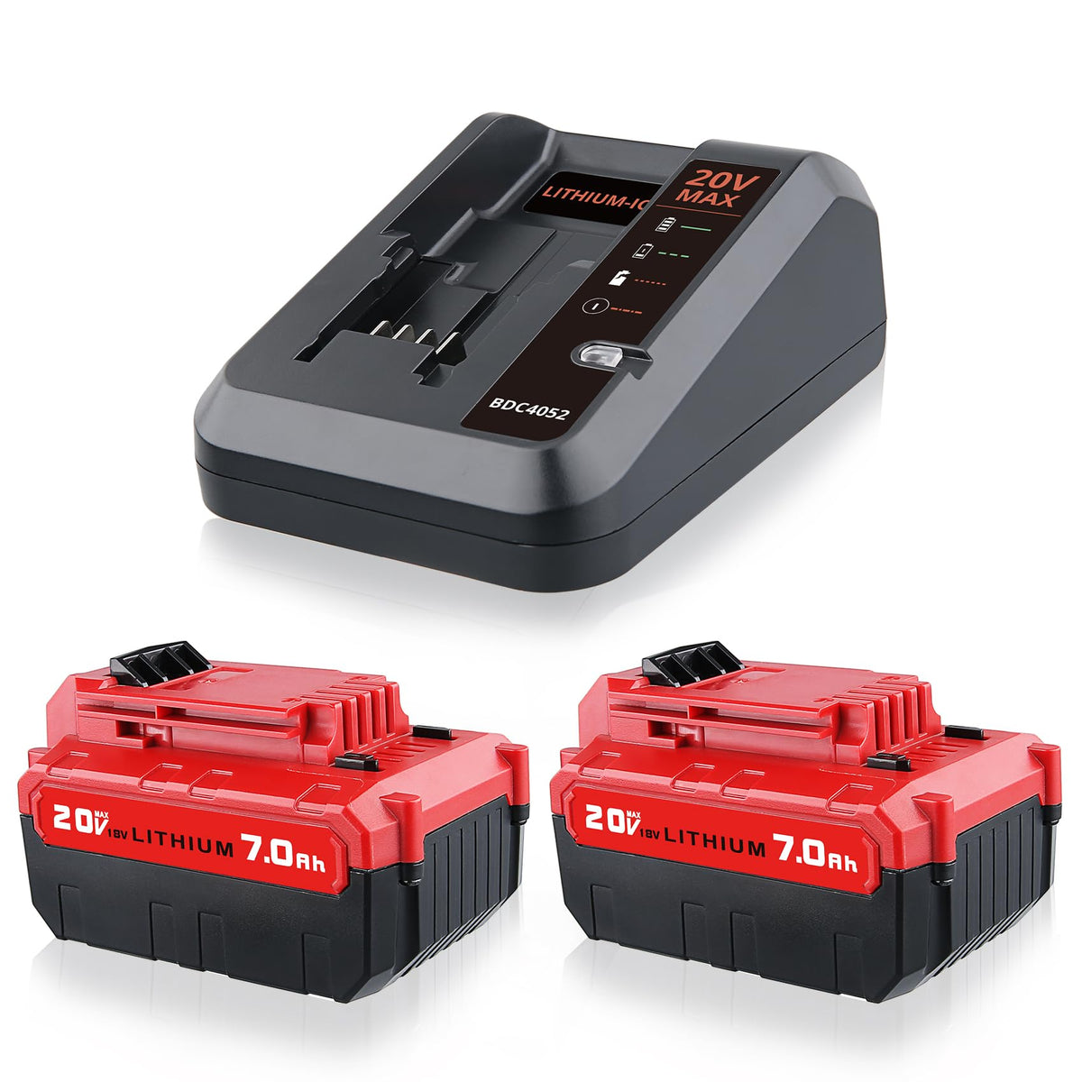 20V 7.0Ah Replacement Battery 2 Pack Z589188