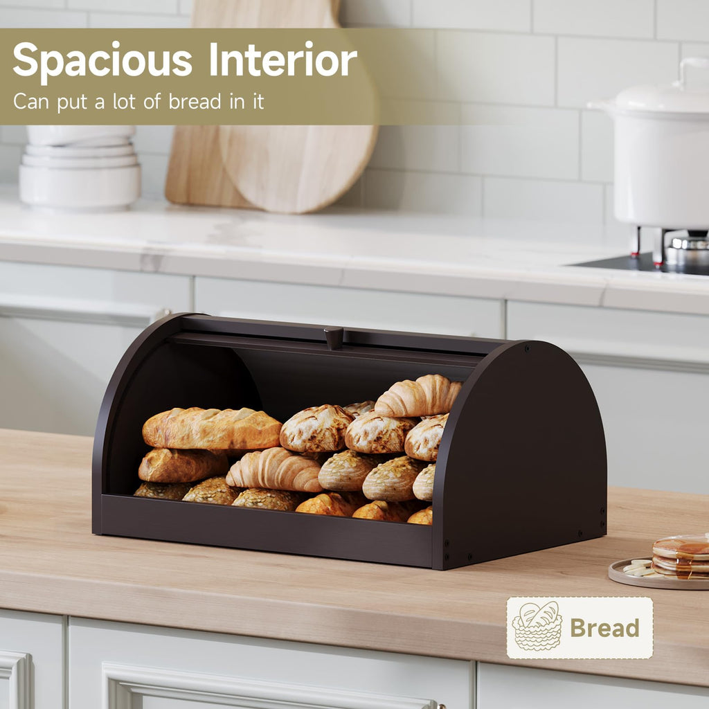 Roll-Top Bread Box I676