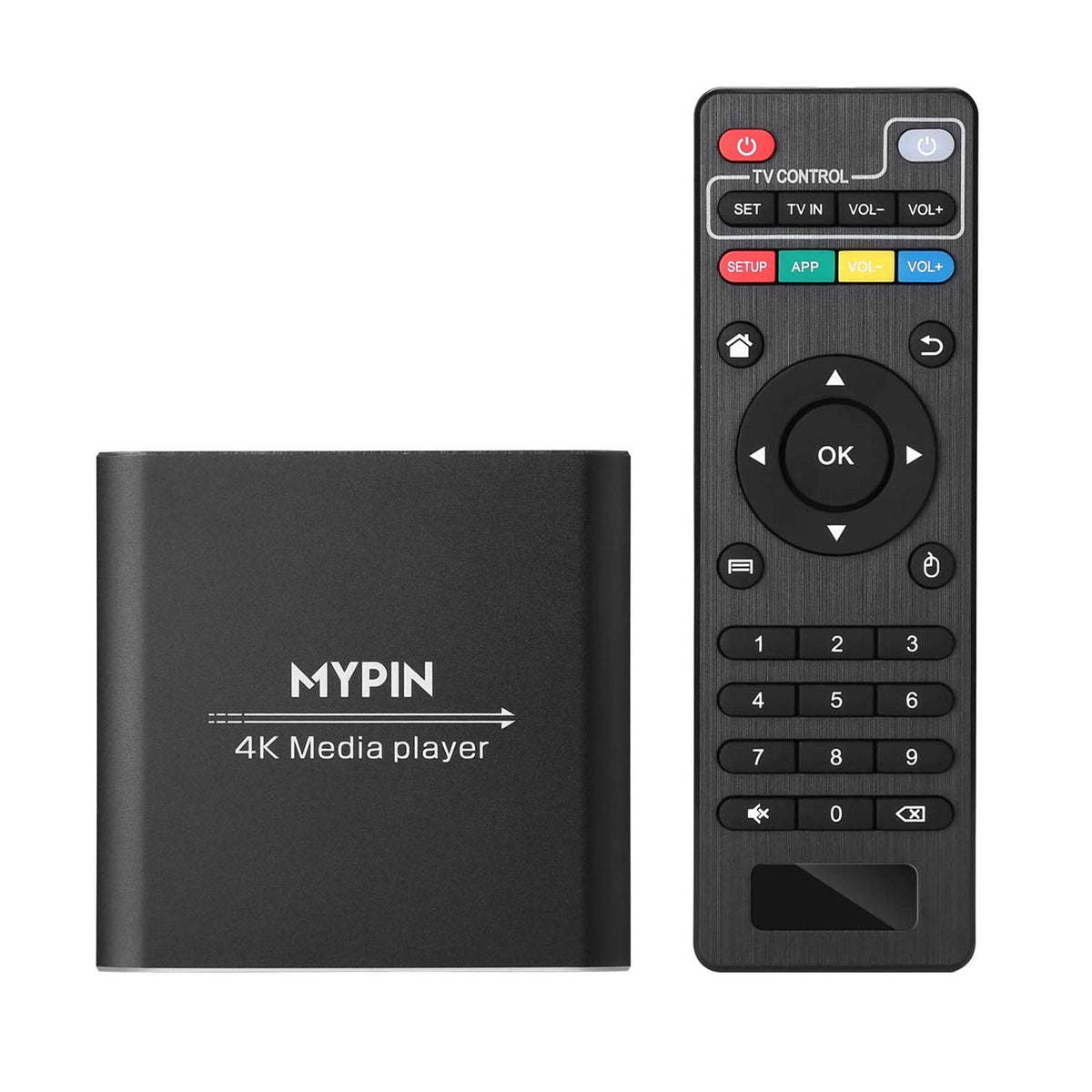 4K Media Player with Remote Control X705388