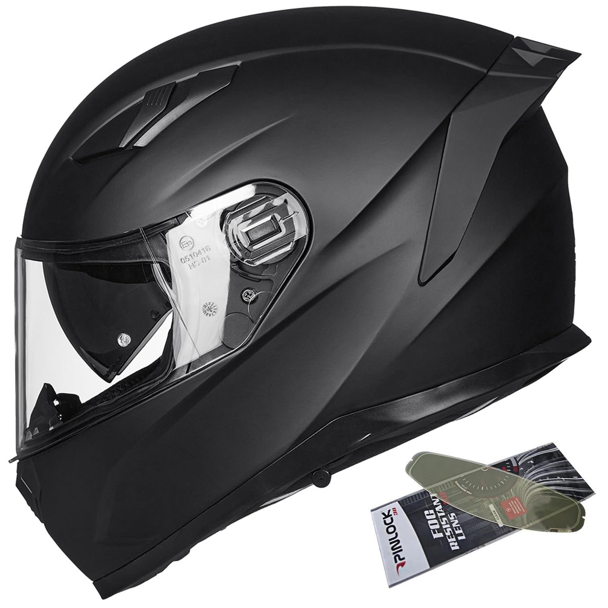 Full Face Motorcycle Helmet DOT Anti-Fog Pinlock X187402