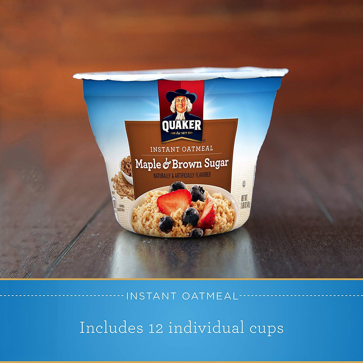 Instant Oatmeal Maple Brown Sugar 1.69oz Pack of 3 U979