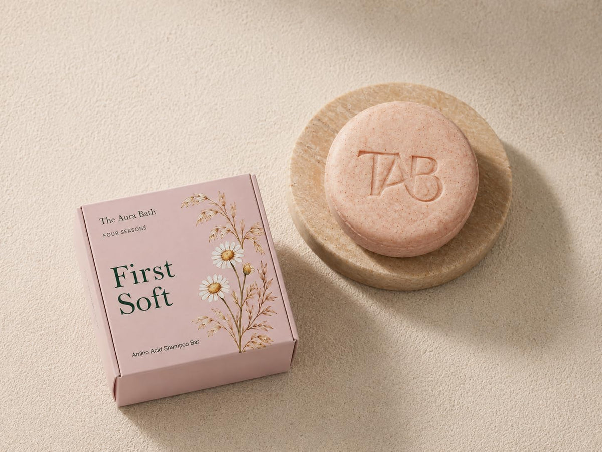 Shampoo and Conditioner Bar Set Sulfate-Free 2-Pack H697