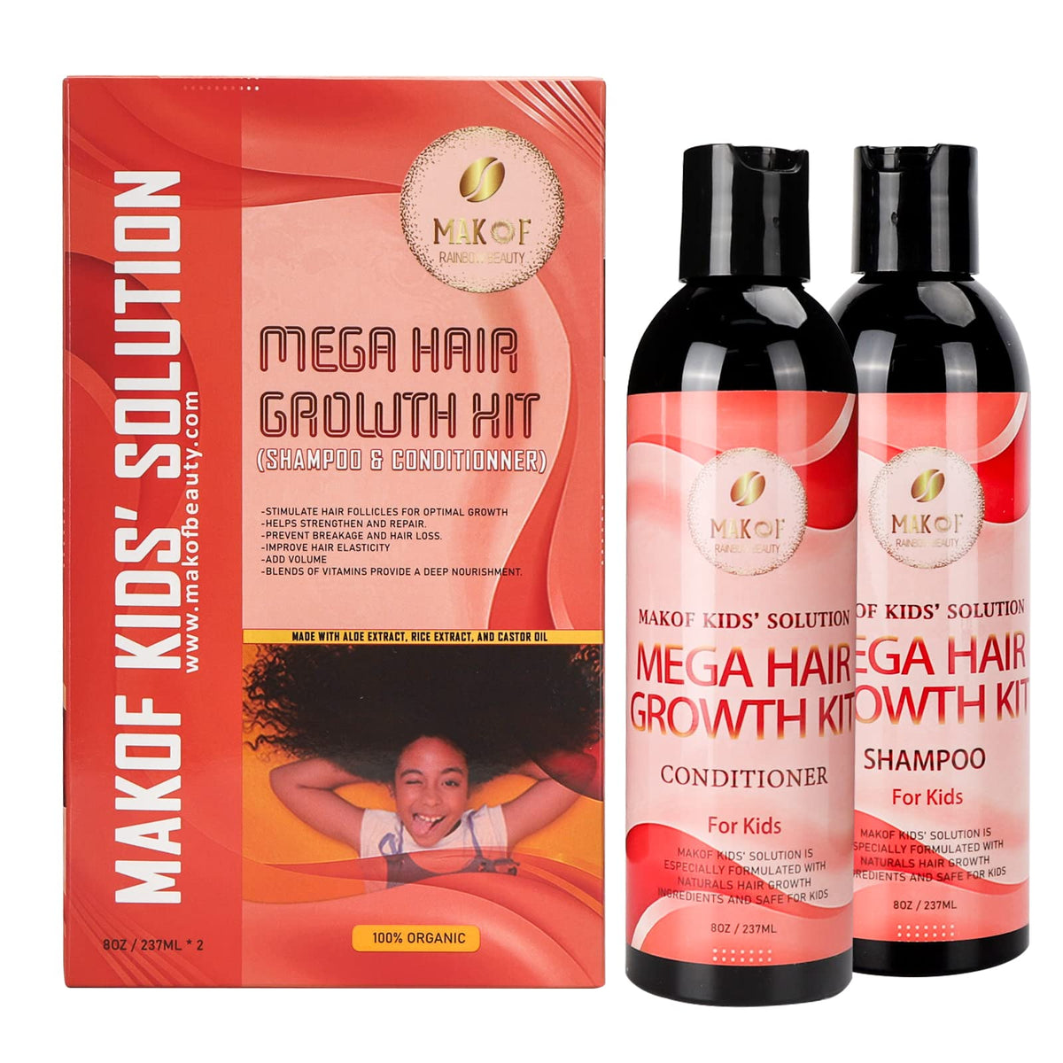 Kids Hair Growth Shampoo & Conditioner K982